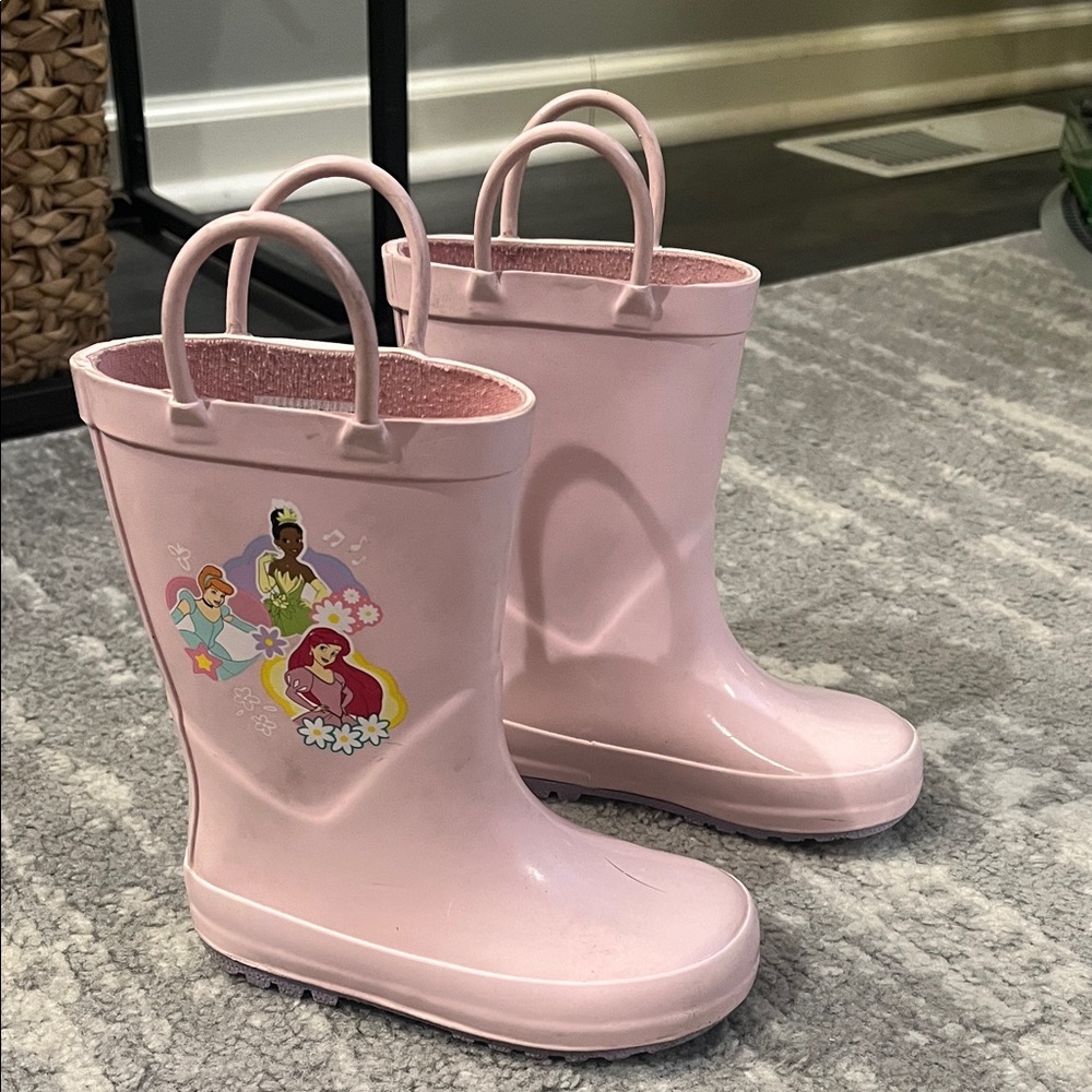 Disney Pink Princess Rain Boots - Picture 3 of 7